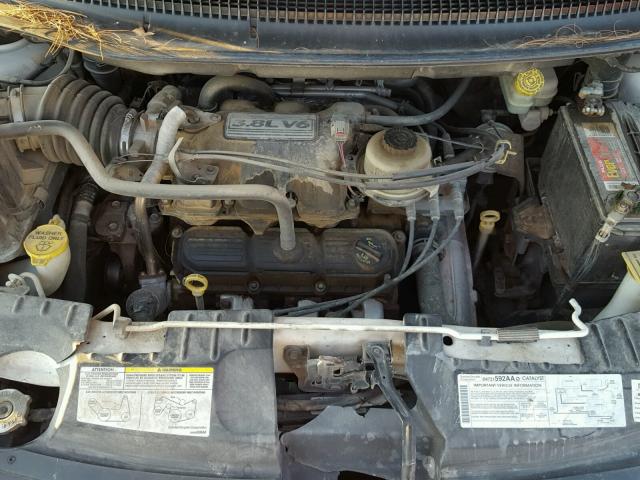 2D4GP44L26R834732 - 2006 DODGE GRAND CARA WHITE photo 7