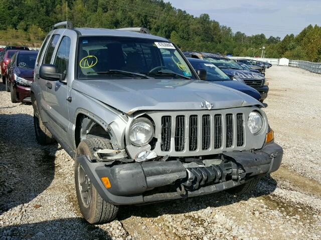 1J4GL38K66W293304 - 2006 JEEP LIBERTY RE SILVER photo 1