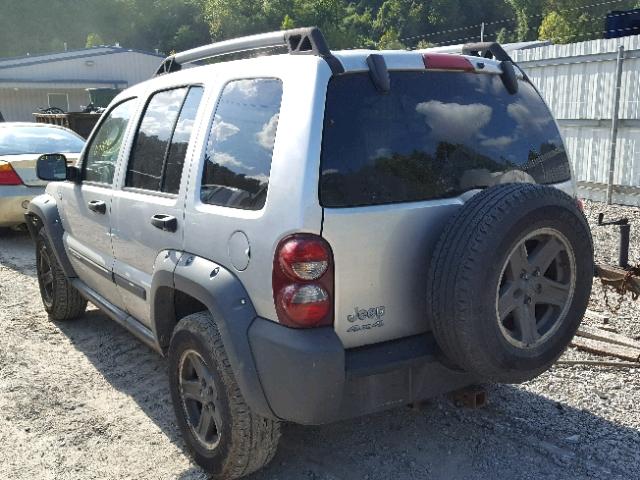 1J4GL38K66W293304 - 2006 JEEP LIBERTY RE SILVER photo 3