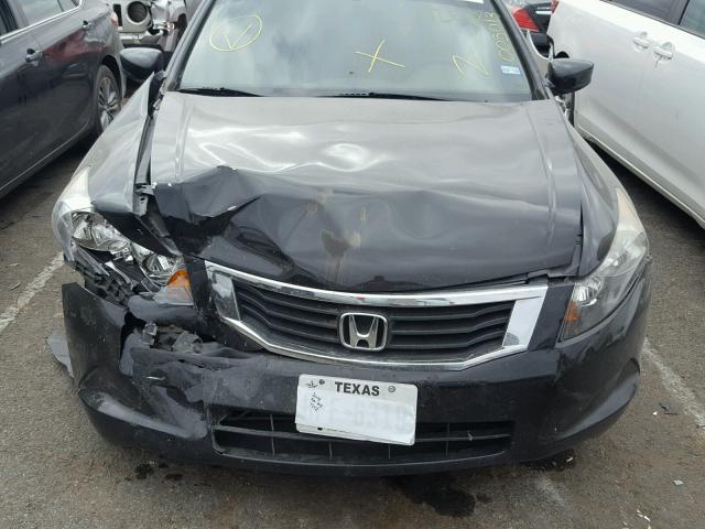 JHMCP26869C003013 - 2009 HONDA ACCORD EXL BLACK photo 7