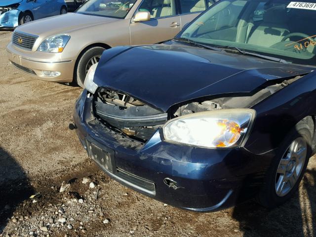 1G1ZT68N67F159106 - 2007 CHEVROLET MALIBU MAX ლურჯი ფოტო 9