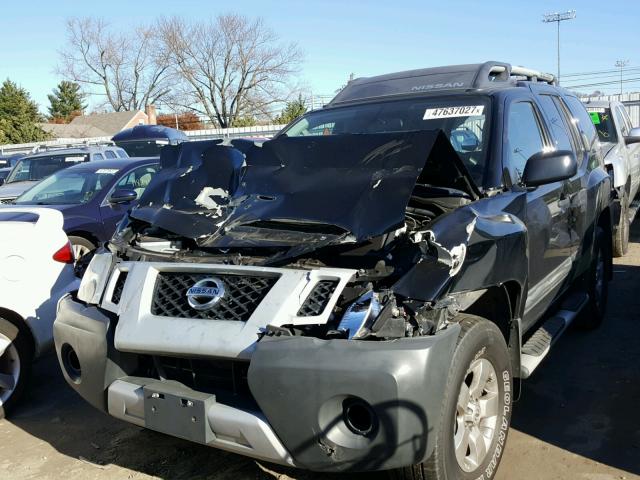 5N1AN0NW9BC517913 - 2011 NISSAN XTERRA OFF BLACK photo 2