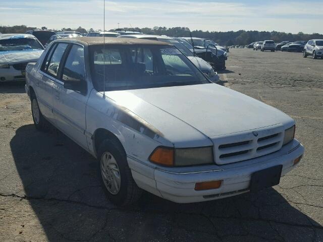 3B3AA46K6ST561344 - 1995 DODGE SPIRIT WHITE photo 1