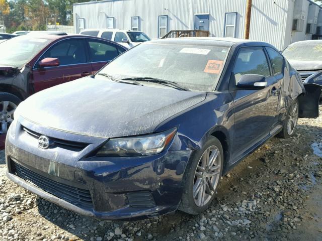 JTKJF5C70B3004598 - 2011 TOYOTA SCION TC BLUE photo 2