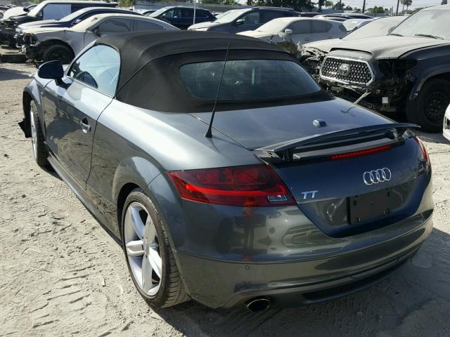 TRUSFAFK1F1001043 - 2015 AUDI TT GRAY photo 3