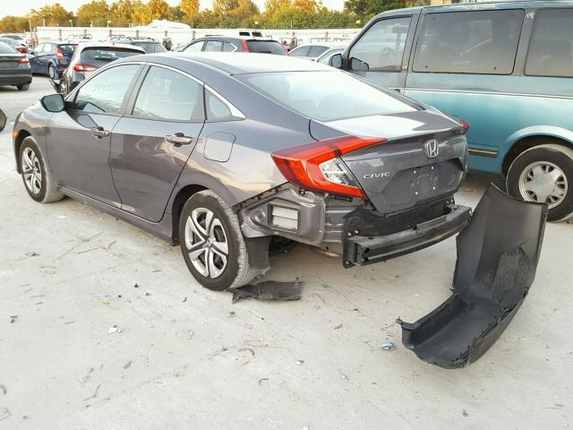 19XFC2F53GE097258 - 2016 HONDA CIVIC LX GRAY photo 3