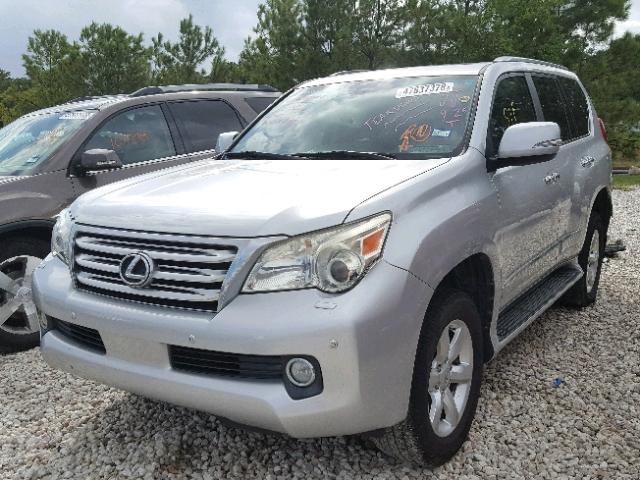 JTJJM7FX6A5013567 - 2010 LEXUS GX PREMIUM SILVER photo 2