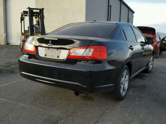 4A3AB56F09E042463 - 2009 MITSUBISHI GALANT ES BLACK photo 4