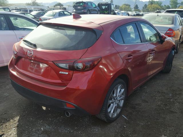 JM1BM1M39E1162265 - 2014 MAZDA 3 GRAND TO RED photo 4