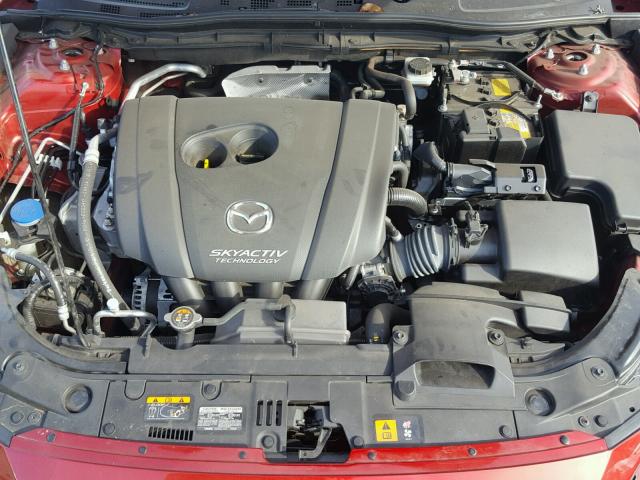 JM1BM1M39E1162265 - 2014 MAZDA 3 GRAND TO RED photo 7