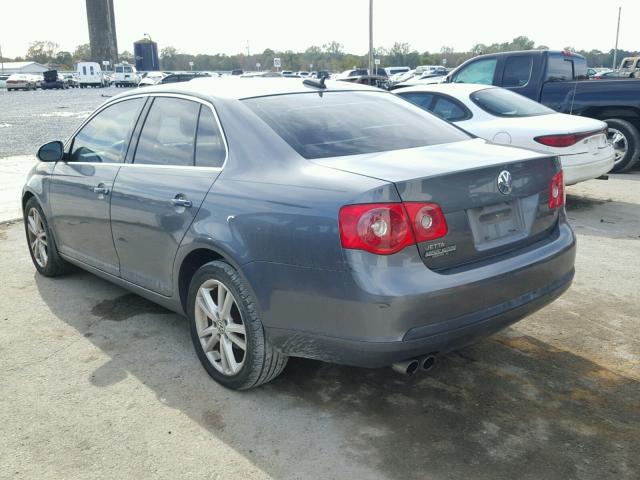 3VWDF71K66M669255 - 2006 VOLKSWAGEN JETTA 2.5L GRAY photo 3