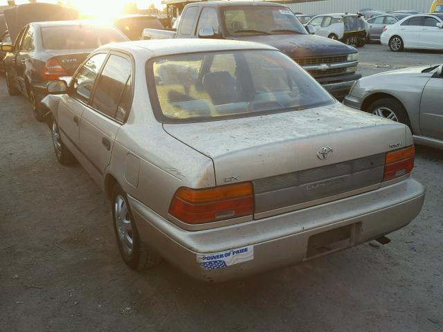 JT2AE09BXS0097486 - 1995 TOYOTA COROLLA LE GOLD photo 3