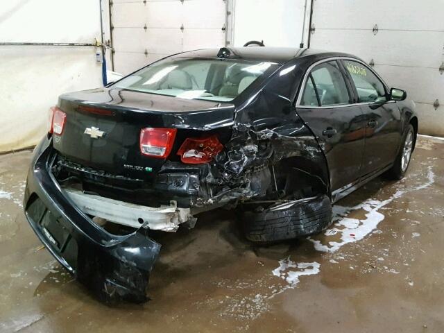 1G11D5RR2DF100197 - 2013 CHEVROLET MALIBU 1LT BLACK photo 4