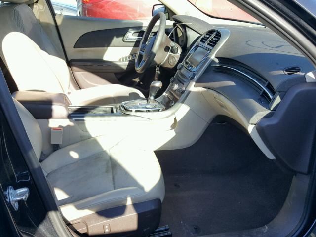 1G11D5RR2DF100197 - 2013 CHEVROLET MALIBU 1LT BLACK photo 5