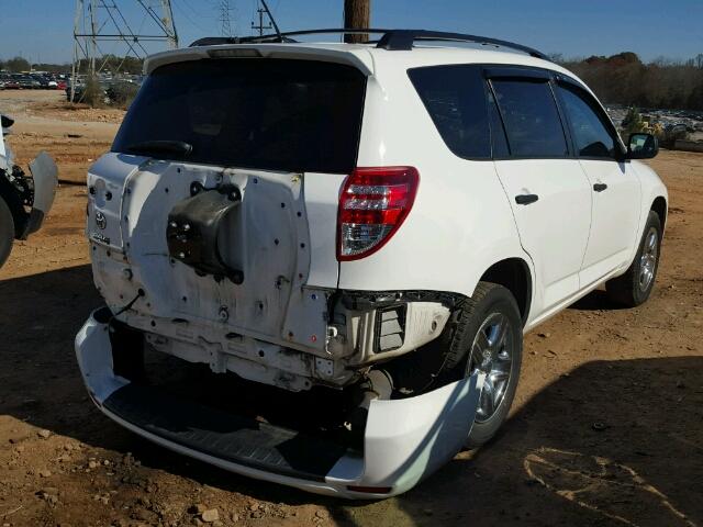 2T3ZF4DV7BW068944 - 2011 TOYOTA RAV4 WHITE photo 4