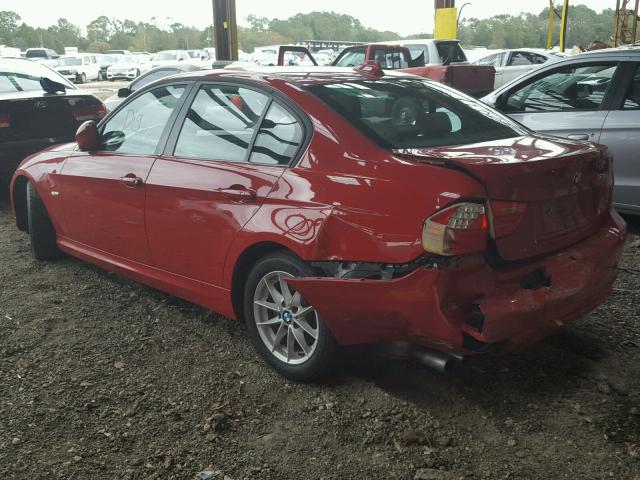 WBAPH7C57AE129619 - 2010 BMW 328 I RED photo 3