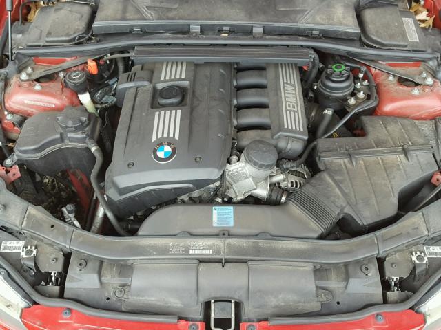 WBAPH7C57AE129619 - 2010 BMW 328 I RED photo 7