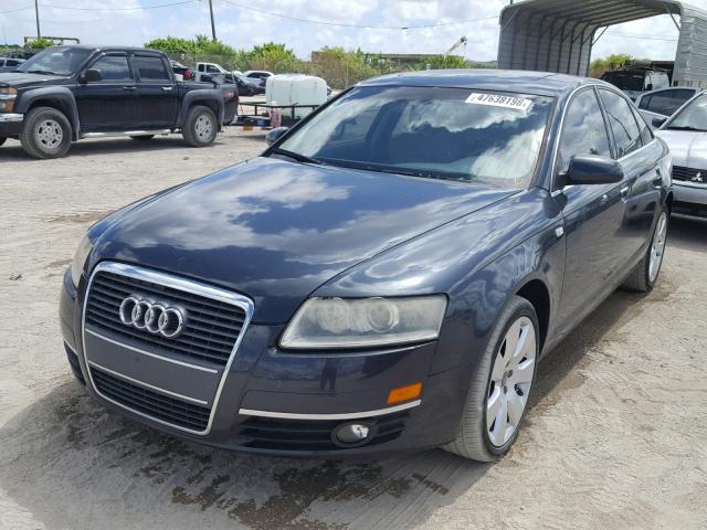 WAUAH74F87N147715 - 2007 AUDI A6 3.2 GRAY photo 2