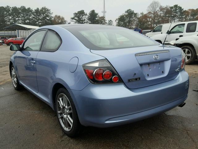 JTKDE167080261212 - 2008 SCION TC BLUE photo 3