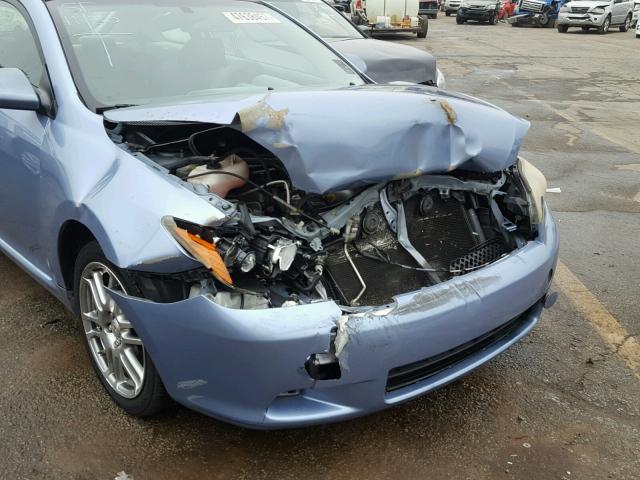 JTKDE167080261212 - 2008 SCION TC BLUE photo 9