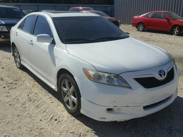 4T1BE46K27U663594 - 2007 TOYOTA CAMRY NEW WHITE photo 1