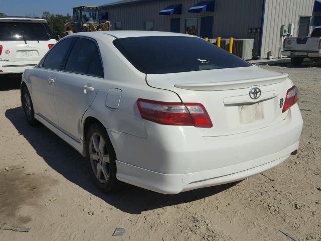 4T1BE46K27U663594 - 2007 TOYOTA CAMRY NEW WHITE photo 3