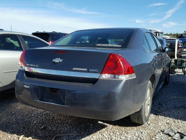 2G1WT57K491127799 - 2009 CHEVROLET IMPALA 1LT GRAY photo 4