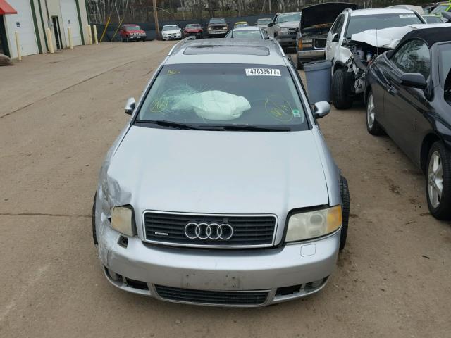 WAUVT64B13N056660 - 2003 AUDI A6 3.0 AVA SILVER photo 9