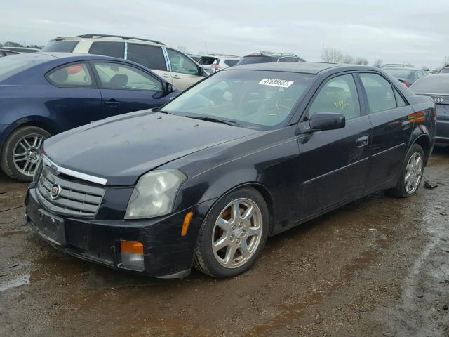 1G6DM57N830118762 - 2003 CADILLAC CTS BLACK photo 2