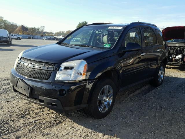 2CNDL73F086057847 - 2008 CHEVROLET EQUINOX LT BLACK photo 2