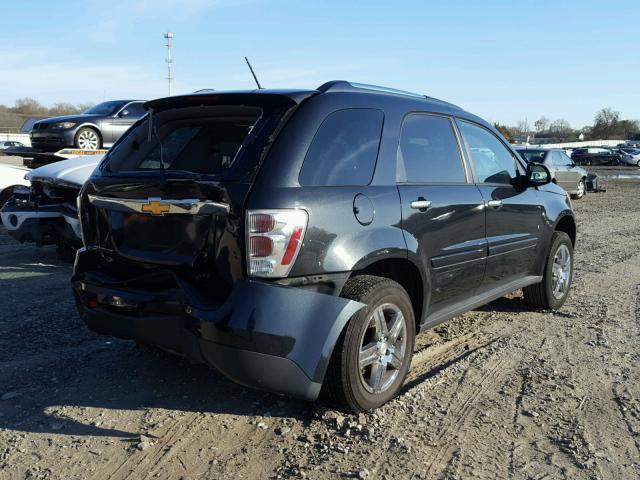 2CNDL73F086057847 - 2008 CHEVROLET EQUINOX LT BLACK photo 4