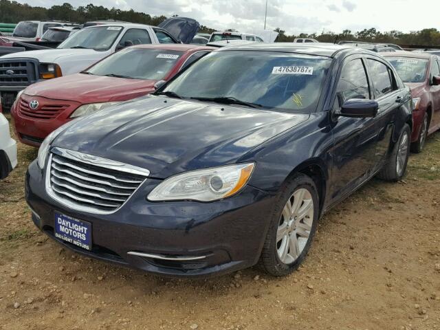 1C3CCBAB5CN184234 - 2012 CHRYSLER 200 LX BLUE photo 2