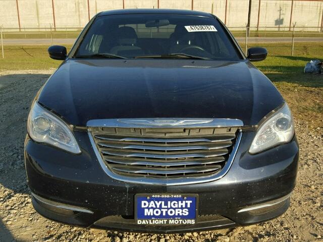 1C3CCBAB5CN184234 - 2012 CHRYSLER 200 LX BLUE photo 9