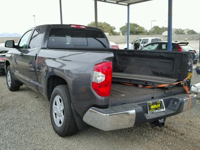 5TFRY5F16FX177181 - 2015 TOYOTA TUNDRA DOU GRAY photo 3