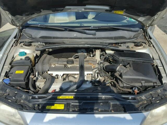 YV1RS592252451908 - 2005 VOLVO S60 2.5T SILVER photo 7