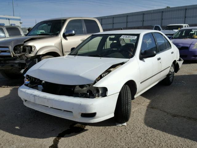 1N4AB41D3WC757172 - 1998 NISSAN SENTRA E WHITE photo 2