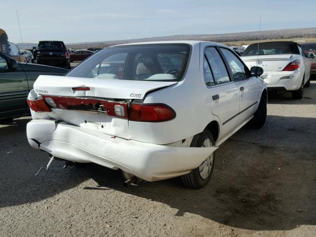 1N4AB41D3WC757172 - 1998 NISSAN SENTRA E WHITE photo 4