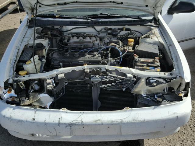 1N4AB41D3WC757172 - 1998 NISSAN SENTRA E WHITE photo 7