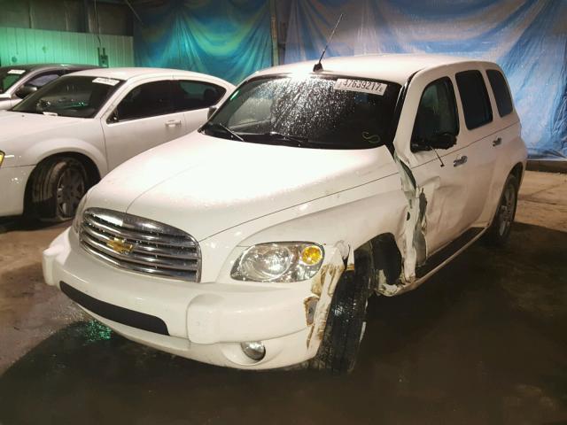 3GNCA53V49S527485 - 2009 CHEVROLET HHR LT WHITE photo 2