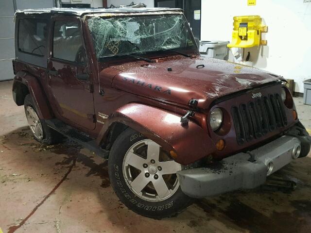 1J4FA54168L512776 - 2008 JEEP WRANGLER S 栗色 照片 1
