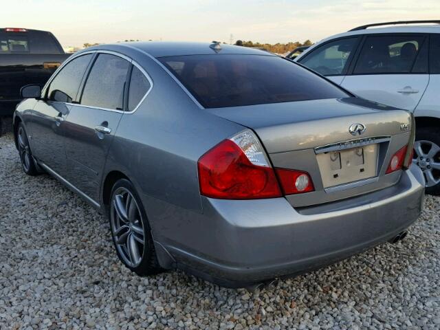 JNKAY01E17M306682 - 2007 INFINITI M35 BASE GRAY photo 3