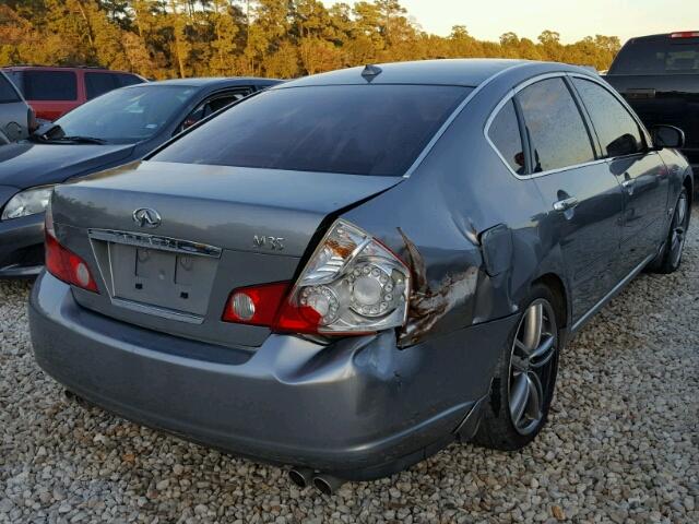 JNKAY01E17M306682 - 2007 INFINITI M35 BASE GRAY photo 4