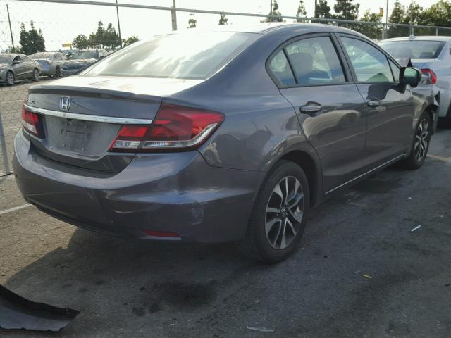 19XFB2F8XFE208657 - 2015 HONDA CIVIC EX Grau Foto 4