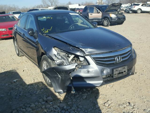 1HGCP2F37BA015521 - 2011 HONDA ACCORD LX GRAY photo 1