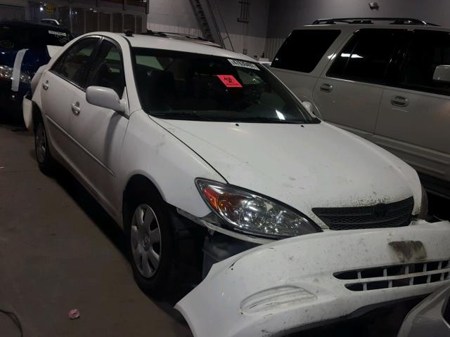 4T1BE32K12U115093 - 2002 TOYOTA CAMRY LE WHITE photo 1