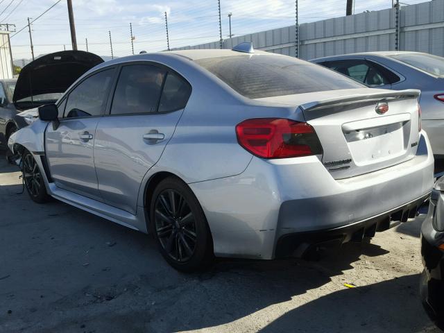 JF1VA1B61H9806596 - 2017 SUBARU WRX SILVER photo 3