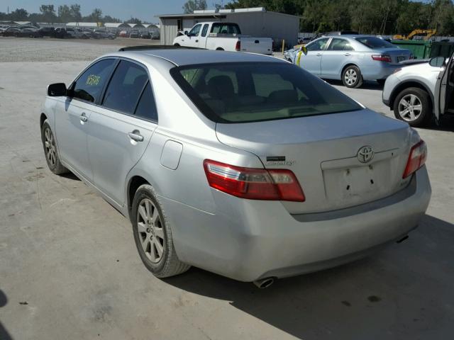 4T1BK46KX7U016787 - 2007 TOYOTA CAMRY NEW SILVER photo 3