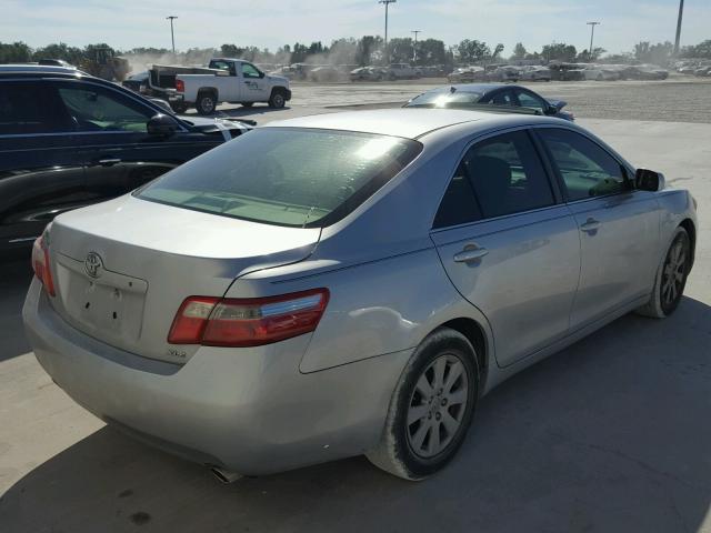 4T1BK46KX7U016787 - 2007 TOYOTA CAMRY NEW SILVER photo 4