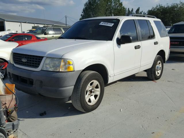 1FMZU62KX3UA90957 - 2003 FORD EXPLORER X WHITE photo 2