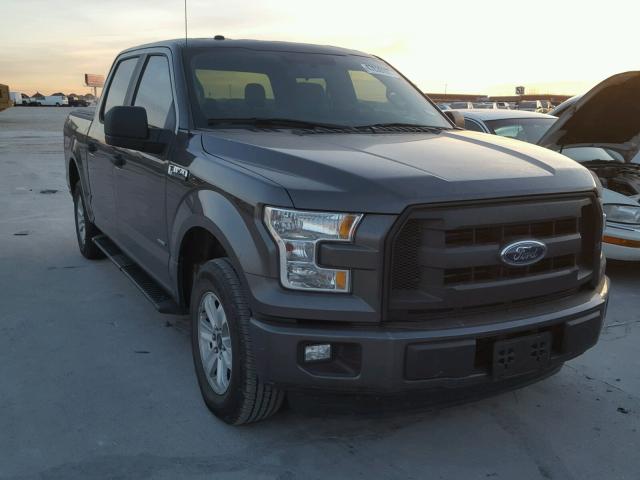 1FTEW1CP7GKD29571 - 2016 FORD F150 SUPER CHARCOAL photo 1
